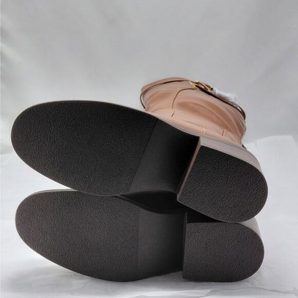 ShoeDazzle Womens Riding Boots Size 8 Brown Knee High Western Coastal Cowgirl - Picture 8 of 8